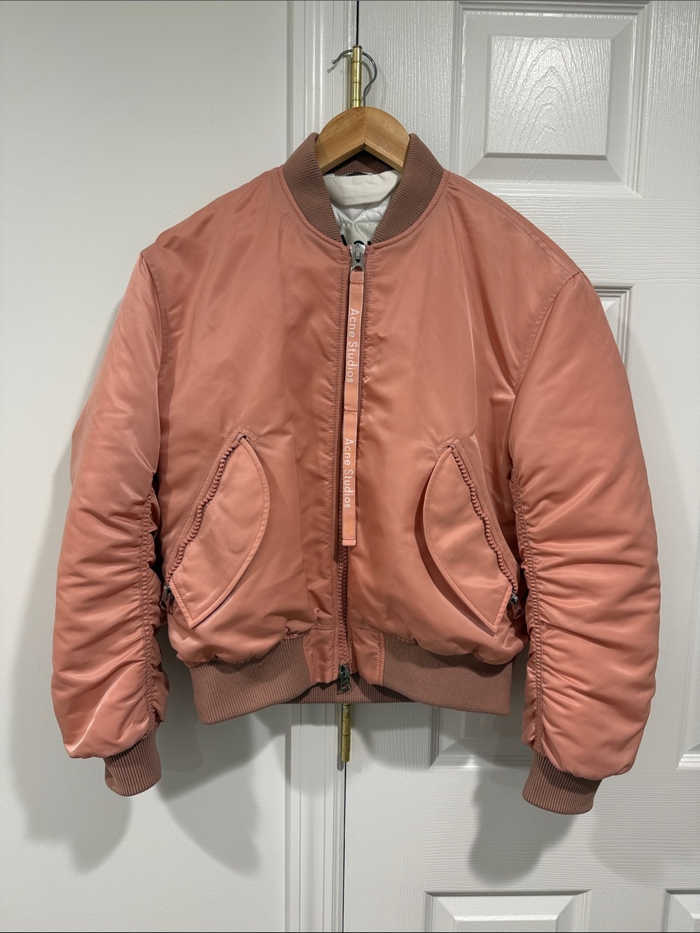 Acne Studios Rose Dust Bomber Jacket